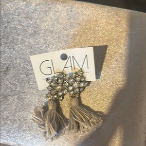 Sparkly dangle earrings